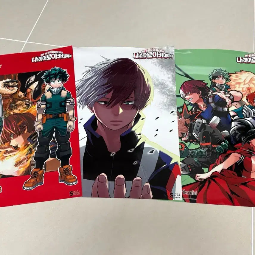 [BUNJANG] My Hero Academia Poster Bundle Set / 나의 히어로 아카데미아 포스터 일괄