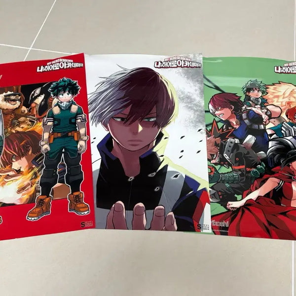 [BUNJANG] My Hero Academia Poster Bundle Set / 나의 히어로 아카데미아 포스터 일괄