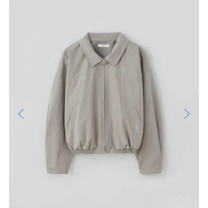 [BUNJANG] T/T Cove Zip Blouson Gray / T/T Cove zip blouson (gray)