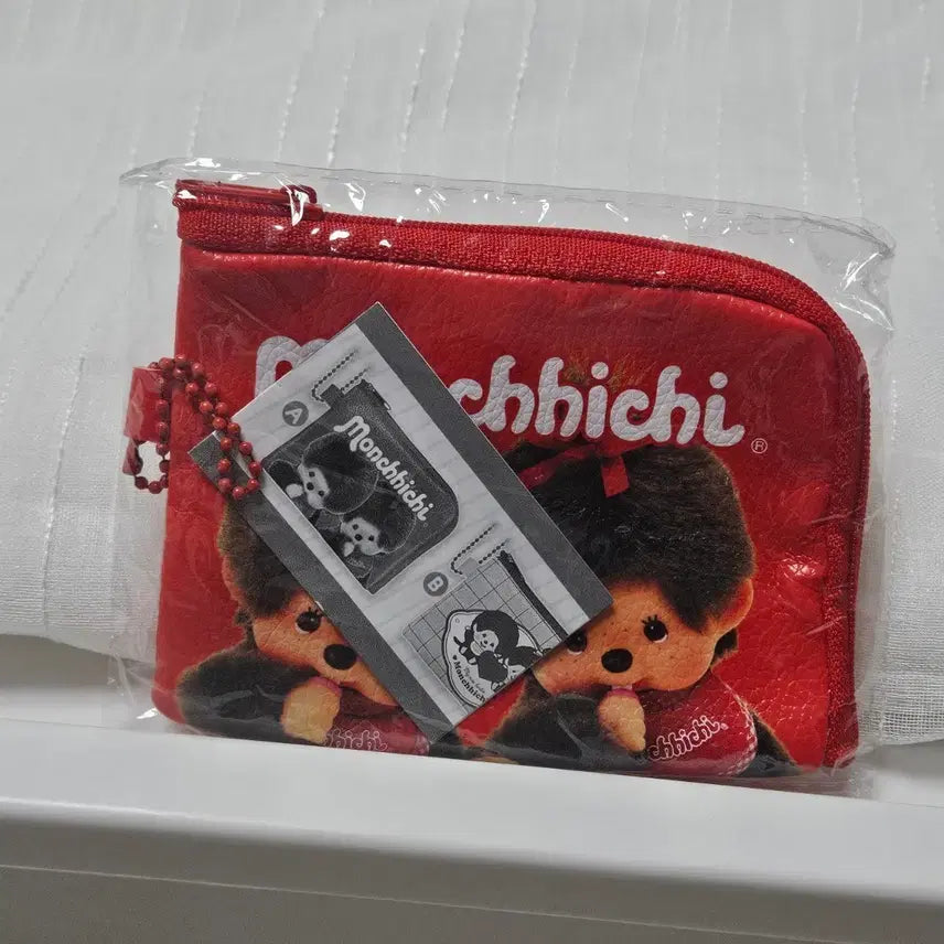 [BUNJANG] Monchhichi Card Holder / 몬치치 카드지갑