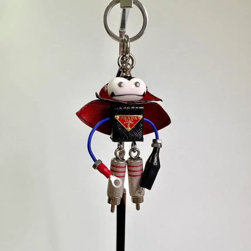[BUNJANG] Prada Dracula Edward Blood Robot Keyring / 프라다 드라큘라 애드워드 블러드 로봇 키링