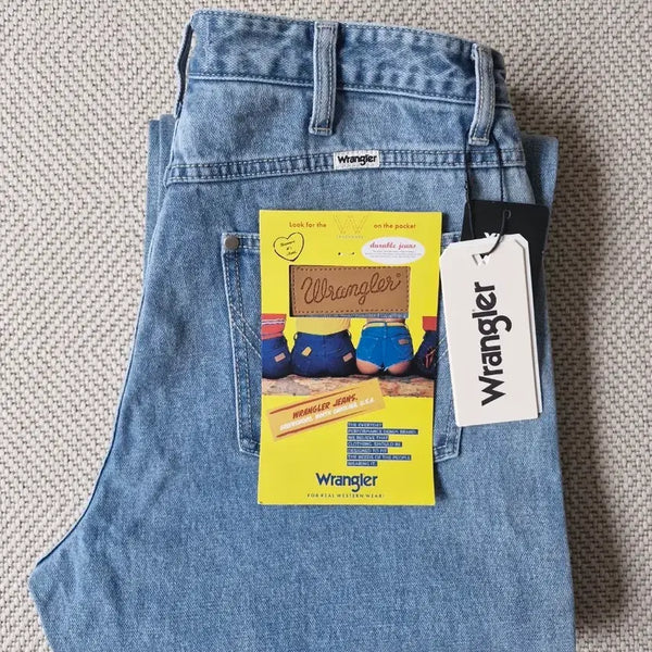 [BUNJANG] Wrangler Redding 1990 Indigo Light Denim Pants Size 32 / 랭글러 레딩 1990 인디고 라이트 데님팬츠 32