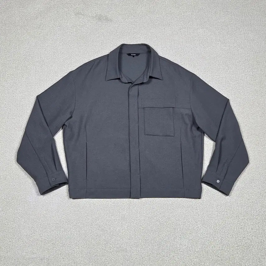 [BUNJANG] System Hidden Placket Pocket Shirt Jacket / [시스템] 히든 플래킷 포켓 셔츠 자켓 | A00474
