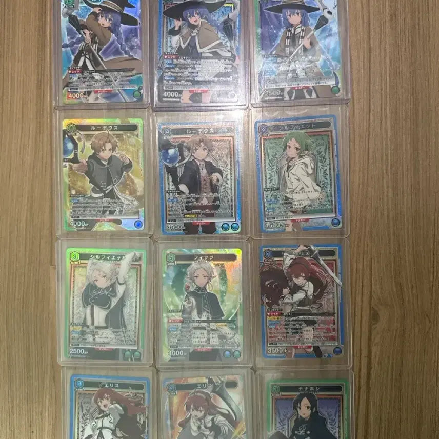 [BUNJANG] Union Arena Mushoku Tensei SR Complete Set Bundle / 유니온아레나 무직전생 SR 전종 일괄 판매