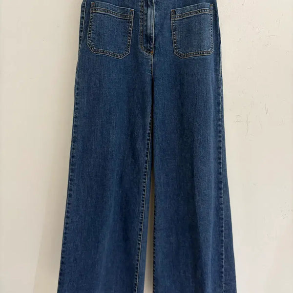[BUNJANG] A.T.P. Atelier Denim Pants Size 38 Blue / 아떼 데님팬츠