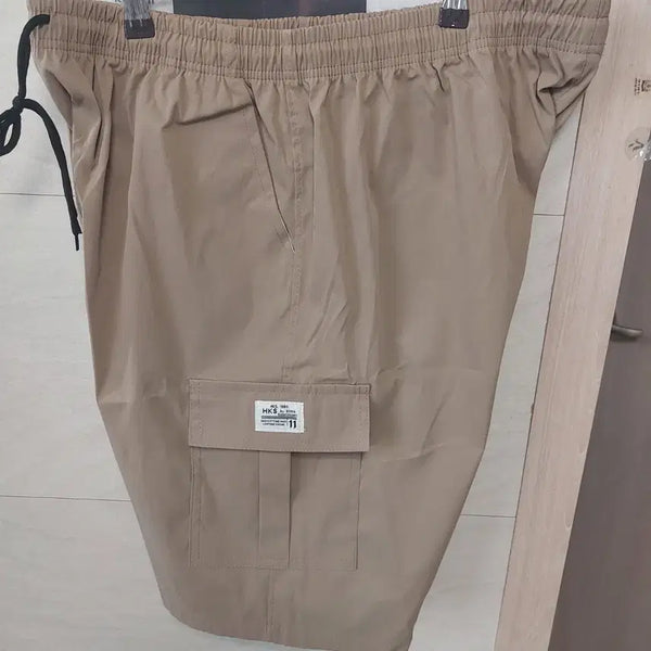 [BUNJANG] Khaki Cargo Shorts XXXL / 카키색 카고 반바지 XXXL  새상품
