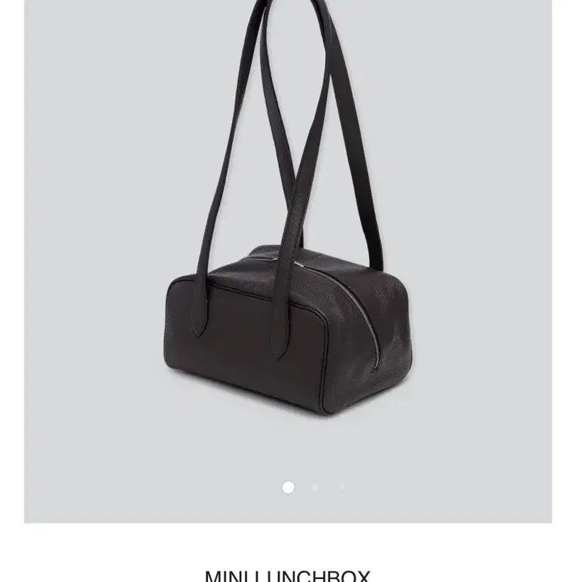 [BUNJANG] Birrot Mini Lunchbox Shoulder Bag Dark Brown / Birrot 비롯 미니 런치박스 숄더백 다크 브라운