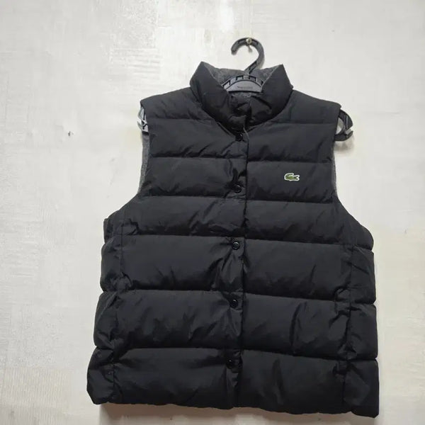 [BUNJANG] Lacoste Reversible Down Lightweight Vest / 라코스테 양면 구스다운 경량 패딩 조끼 M