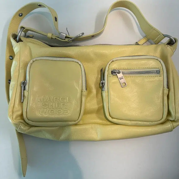 [BUNJANG] Magie Sherwood Out Pocket Hobo Bag / 마지셔우드 아웃포켓호보