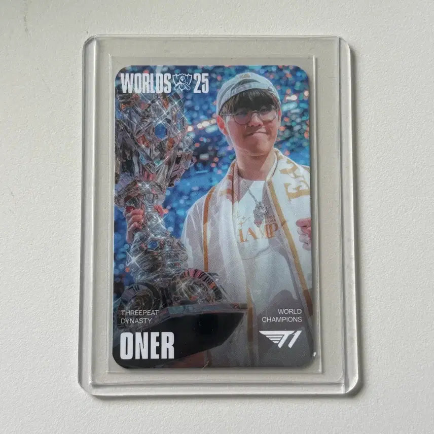 [BUNJANG] T1 Faker 2025 MSI Fan Festa Photocard / MSI 팬페스타 T1 오너 월즈 25 포토카드