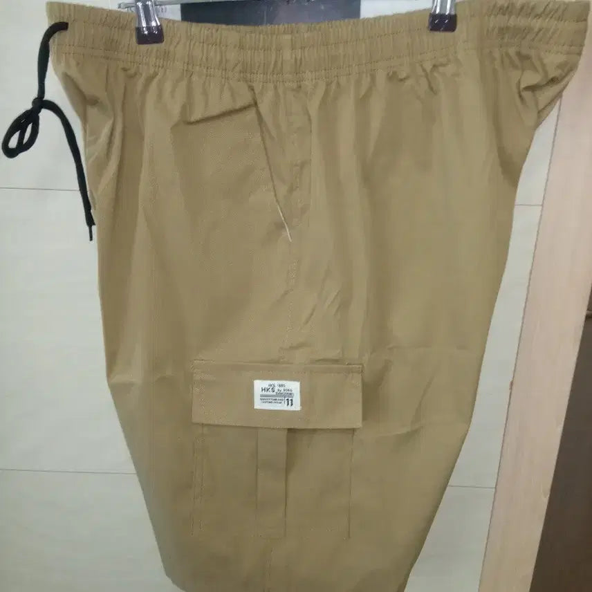 [BUNJANG] Khaki Cargo Shorts XXXL / 카키색 카고 반바지 XXXL 새상품