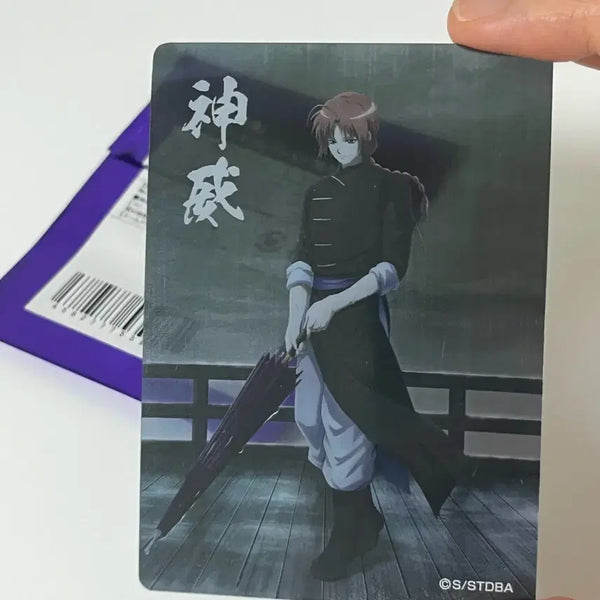 [BUNJANG] Gintama Kamui Acrylic Clear Card / 은혼 카무이 아크릴 클리어 카드