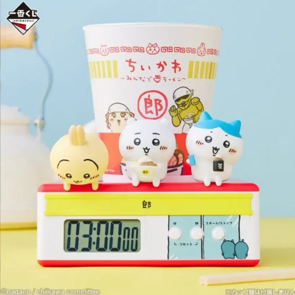 [BUNJANG] Chiikawa Ramen Lottery Prize A Timer / 치이카와 쿠지 치이카와 타이머 치이카와 라멘 치이카와 피규어