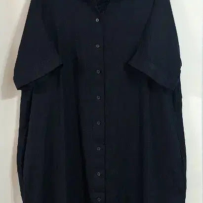 [BUNJANG] COS 100% Linen Shirt Dress Dark Navy / COS 코스 린넨 100% 셔츠 원피스