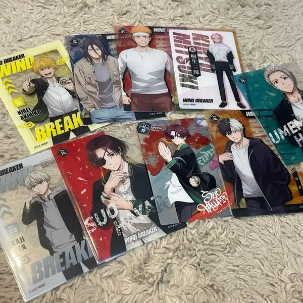 [BUNJANG] Wind Breaker Ichiban Kuji Set - Sakura Umemiya & Kaji (Part 1) / 윈브레 윈드브레이커 웨하스 1탄 일괄 스오 카지 우메미야 사쿠라