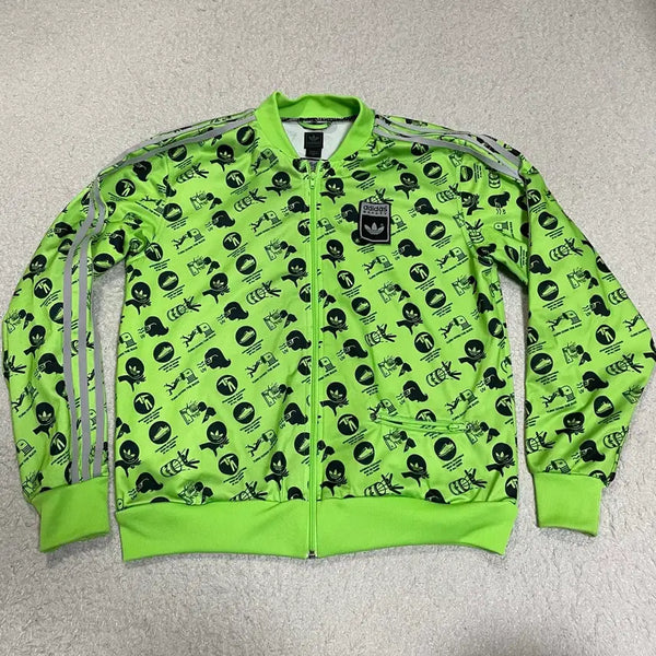 [BUNJANG] Adidas Pattern Track Top Jersey Size 105 / 아디다스 트랙탑 져지 패턴 105