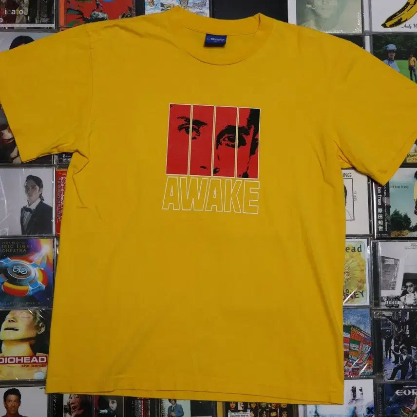 [BUNJANG] AWAKE NY Vegas T-Shirt Yellow / [AWAKE NY] 어웨이크 뉴욕 베가스 티셔츠