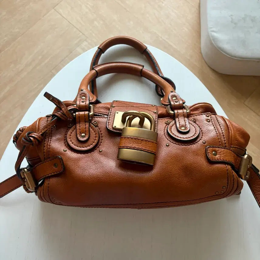 [BUNJANG] Chloé Paddington Tote Bag Brown / 끌로에 패딩턴 토트백 브라운