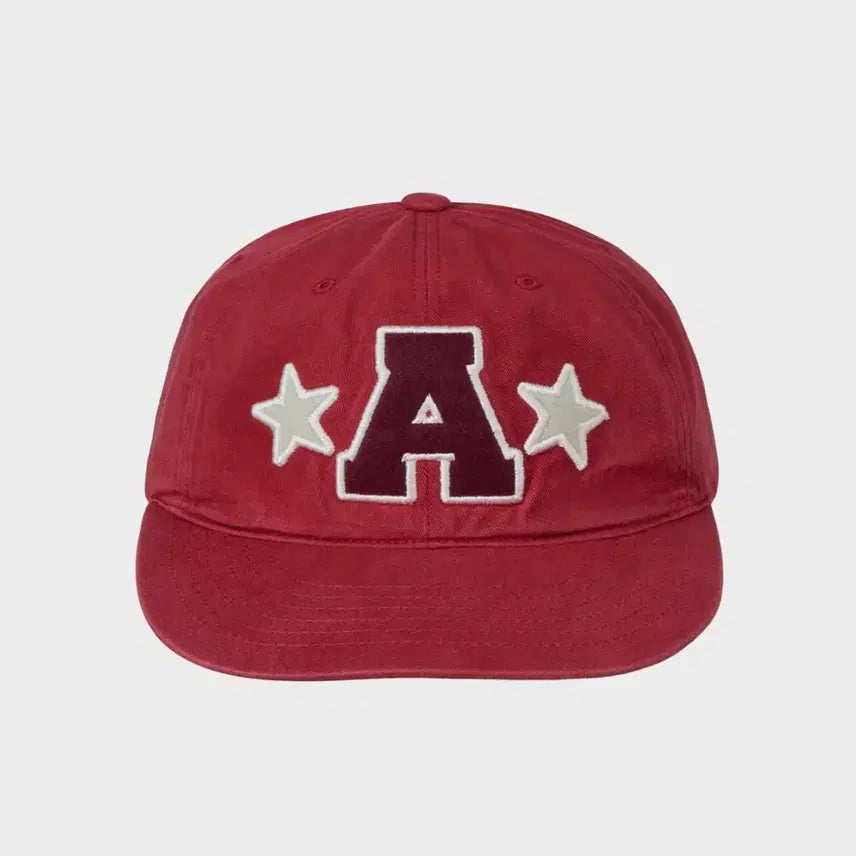 [BUNJANG] AEAE Washed Capital Logo Cap Red / aeae 워시드 캐피탈 로고 캡 레드 빈티지 아메카지 스트릿 와투케 키치 프레피 y2k