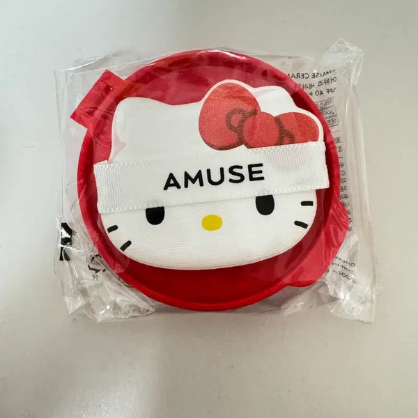 [BUNJANG] Amuse Hello Kitty Ceramic Skin Perfector Cushion Refill (01 Porcelain) / 어뮤즈 헬로키티 세라믹 스킨 퍼펙터 쿠션 리필 01 포슬린