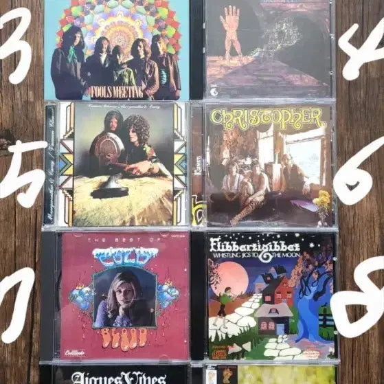 [BUNJANG] Psychedelic Progressive Folk Hard Rock CD Collection / Psych/prog/folk/hardrock cd 모음 2