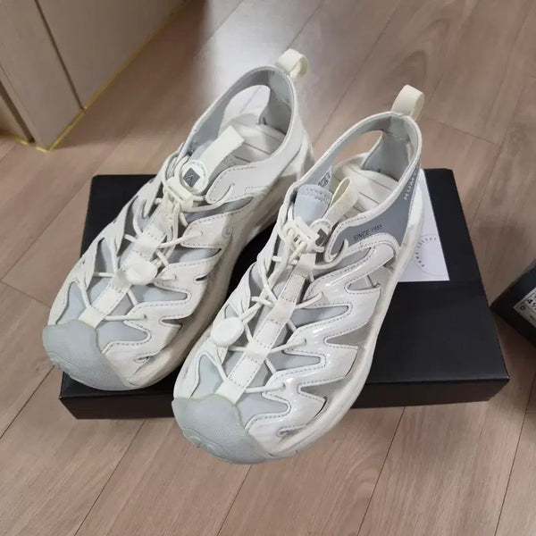 [BUNJANG] Humto Hiking Sandals Tecta HGC White 230 / 험토 하이킹 샌들 텍타 HGC 화이트 230
