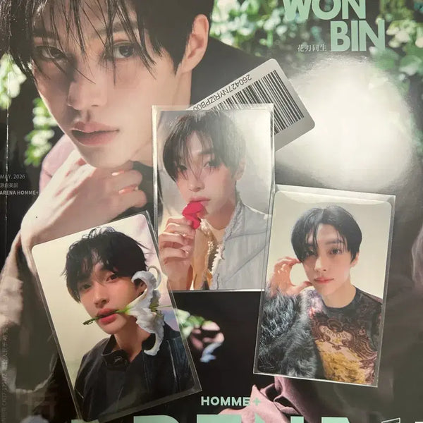 [BUNJANG] Won Bin Arena Photobook Type A + Photocard Set ABC / 원빈 아레나 화보집 a형 + 포카 abc