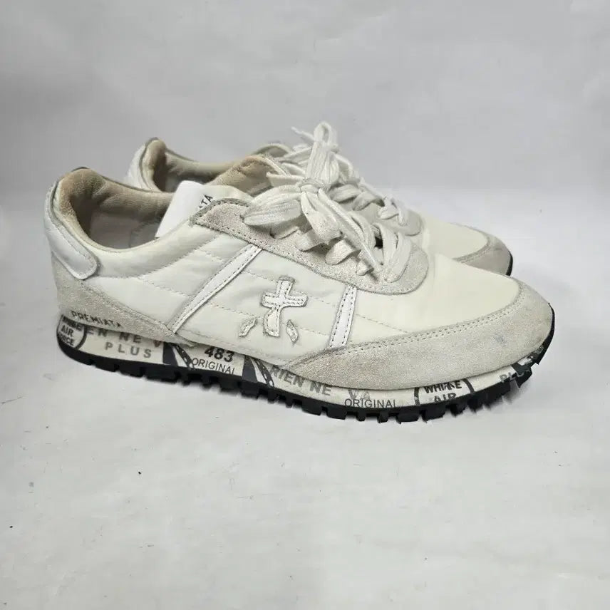 [BUNJANG] Premiata White Sneakers Size 37 / 프리미아타 운동화 화이트 37