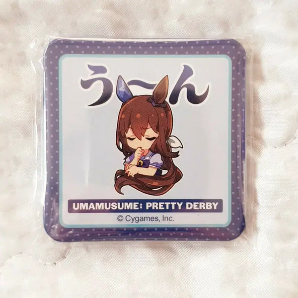 [BUNJANG] Umamusume Admire Vega Ayabe Emoticon Can Badge / 우마무스메 어드마이어 베가 아야베 이모티콘 캔뱃지