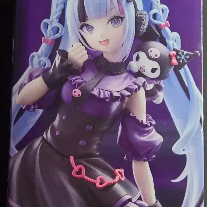 [BUNJANG] Hatsune Miku Snow Miku x Kuromi Collaboration Figure / 하츠네 미쿠 스노우미쿠 쿠로미 콜라보 피규어 판매합니다