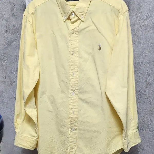 [BUNJANG] Polo Ralph Lauren Yellow Shirt / 폴로 랄프로렌 셔츠 옐로우