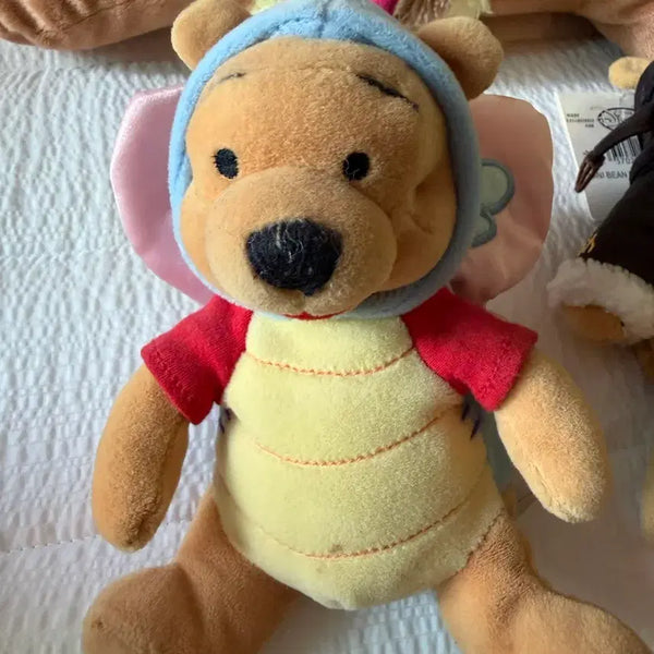 [BUNJANG] Vintage Winnie the Pooh Plush Set (2) / 빈티지 푸우 인형 두마리 세트