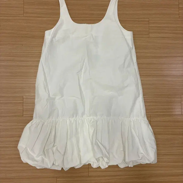 [BUNJANG] Lucky Marche White Midi Dress / 럭키마르쉐 원피스
