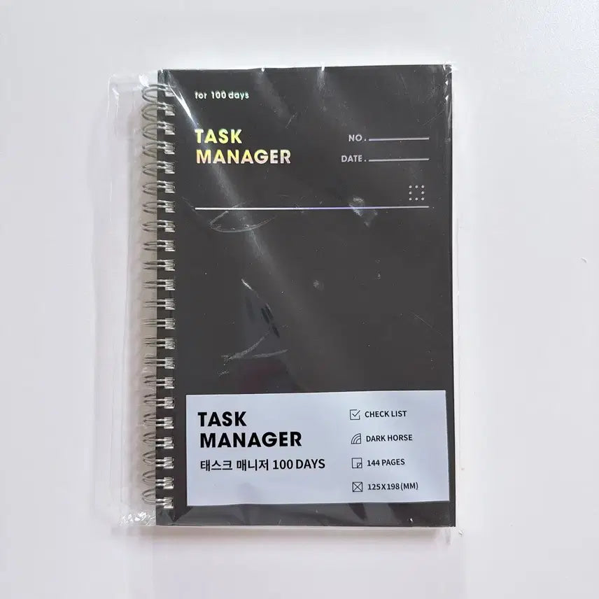 [BUNJANG] Motemote Task Manager 100DAYS Planner / 모트모트 태스크 매니저 100DAYS (새상품)