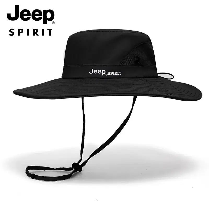 [BUNJANG] JEEP SPIRIT Men's Functional Bucket Hat for Camping, Hiking, and Fishing / JEEP SPIRIT 남성 캠핑 등산 낚시 기능성 버킷햇