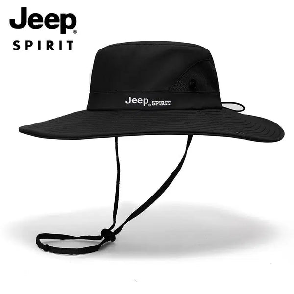 [BUNJANG] JEEP SPIRIT Men's Functional Bucket Hat for Camping, Hiking, and Fishing / JEEP SPIRIT 남성 캠핑 등산 낚시 기능성 버킷햇