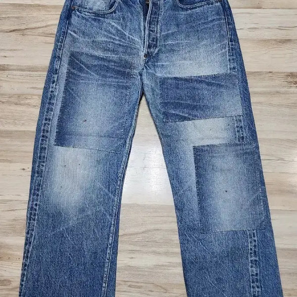 [BUNJANG] Full Count Son Of The Soil 1373HW Washed Denim Jeans / 풀카운트 1373HW Son Of The Soil 32사이즈