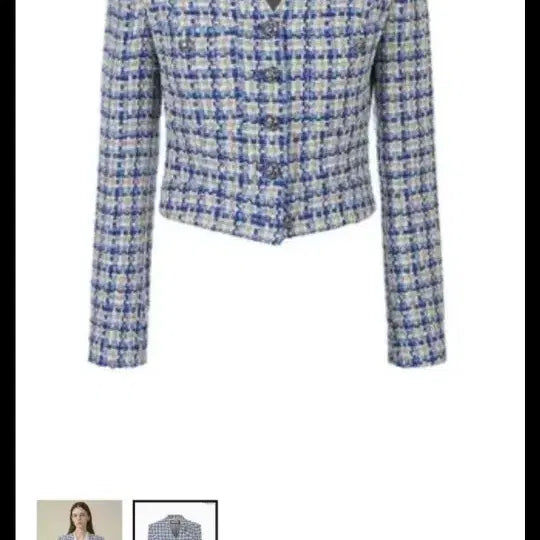 [BUNJANG] MOJO.S.PHINE Tweed Set Skirt Jacket / 모조에스핀 트위드  셋트