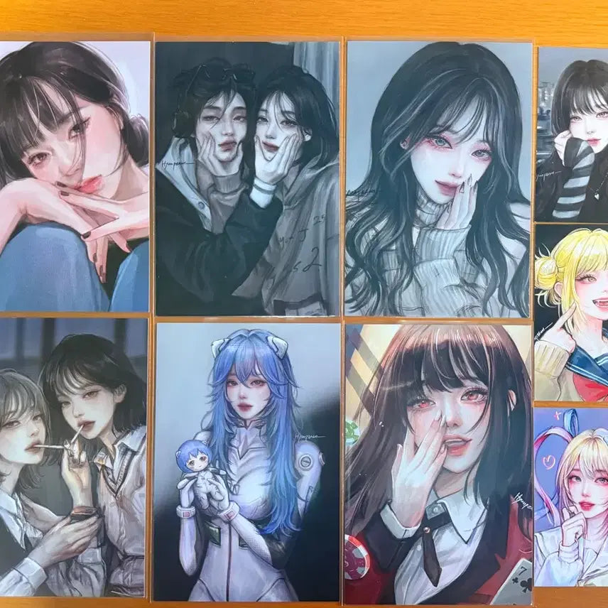 [BUNJANG] Illust Fair Postcard Set / 일러스트페어 엽서 현피치