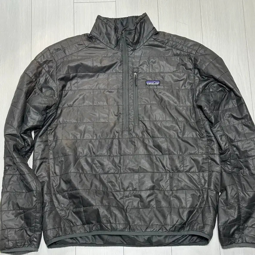 [BUNJANG] Patagonia Lightweight Anorak Padding Khaki Brown / [L] 파타고니아 경량 아노락 패딩 카키 브라운