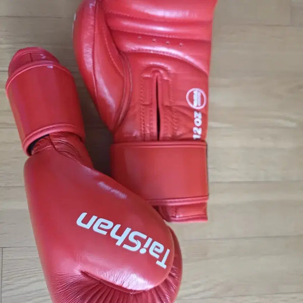 [BUNJANG] Taysan Boxing Gloves Red 12oz / 타이산 복싱 글러브 레드 12oz
