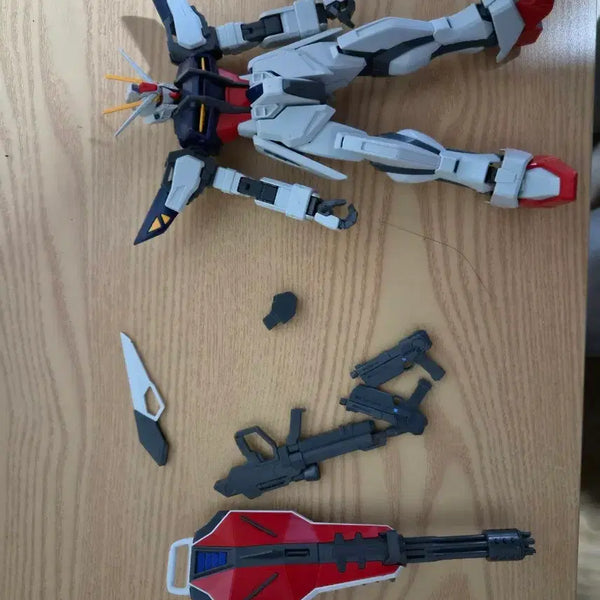 [BUNJANG] MG Strike E Gundam Lucas Custom Model Kit / mg 스트라이크 e 건담 루카스 전용기 가조립 팝니다
