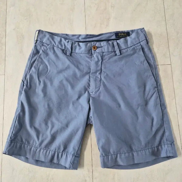 [BUNJANG] Polo Ralph Lauren Men's Straight Fit Pima Cotton Shorts - Blue / 폴로 랄프로렌 반바지 블루  31-32