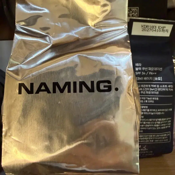 [BUNJANG] Naming Black Cushion Foundation 21P Refill / 네이밍 블랙 쿠션 파운데이션 21P