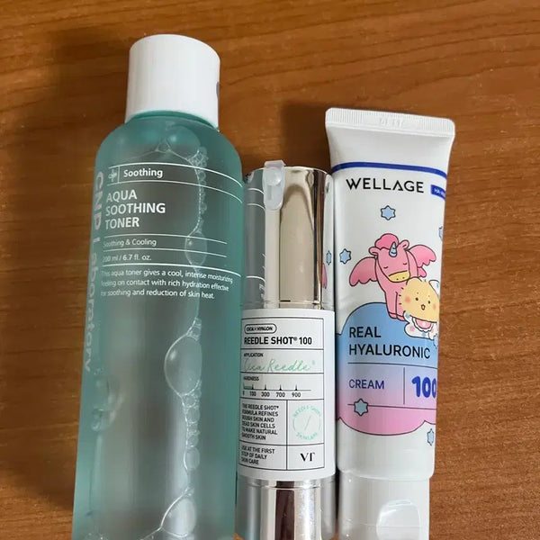 [BUNJANG] CNP, VT Cosmetics, Wellage Skincare Bundle / 토너, 에센스, 크림 일괄