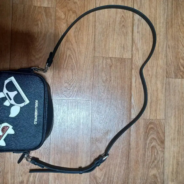 [BUNJANG] Karl Lagerfeld Cat Character Logo Tote Bag / 칼라거펠트 가방