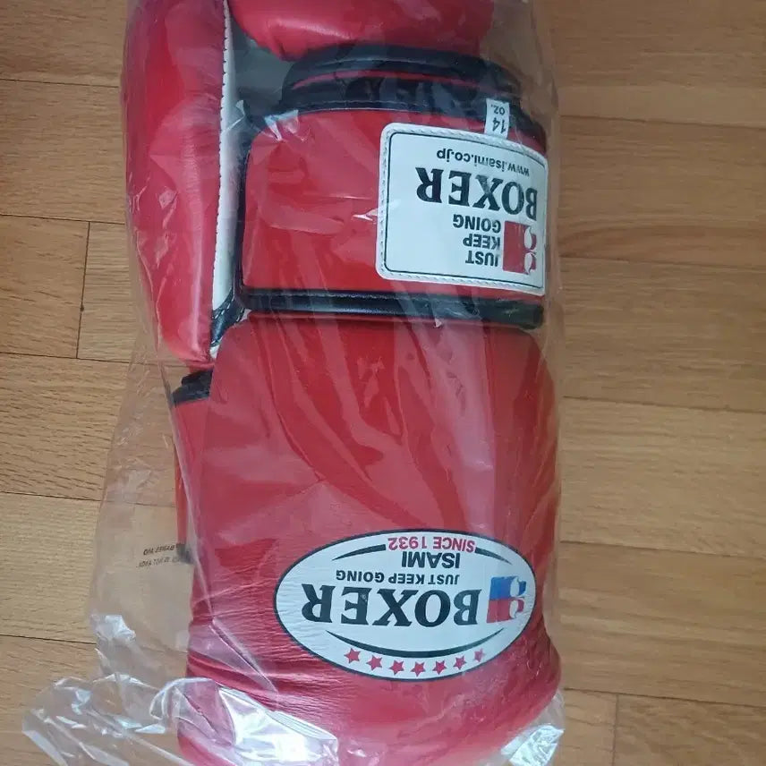[BUNJANG] Isami Leather Boxing Gloves 14oz / 이사미 복싱 글러브 레더 14oz