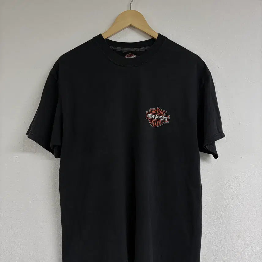 [BUNJANG] Harley-Davidson Woodstock Graphic T-Shirt / [L] MADE USA 할리데이비슨 우드스탁 그래픽 반팔 티셔츠 e52