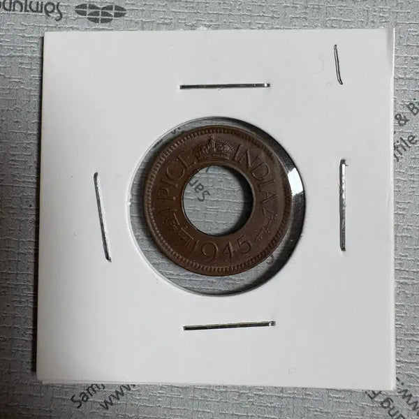 [BUNJANG] 1945 India 1 Pais Coin / 1945년 인도 1 파이스 동전 #1