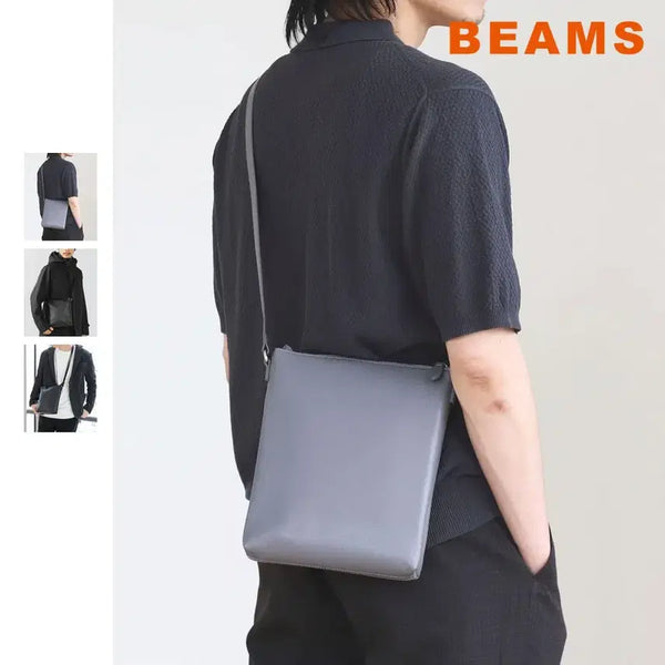 [BUNJANG] BEAMS Heart Faux Leather Mini Shoulder Bag / 빔즈 하트 페이크 레더 미니 숄더백